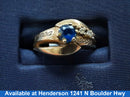 Women's Ring - Yellow Gold 10k (.417) 5.4 grams Size 20