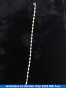 Link Bracelet - Yellow Gold 14k (.585) 1.8 grams 7 inch