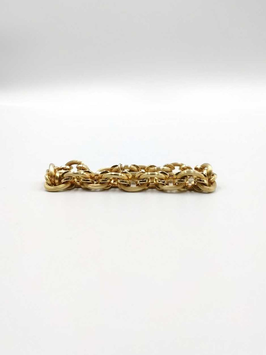 Link Bracelet - Yellow Gold 14k (.585) 17.8 grams 7 inch