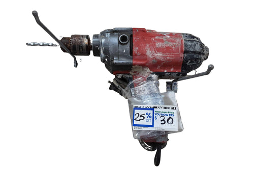 Bauer 1996e-b Red Corded Hammer Drill