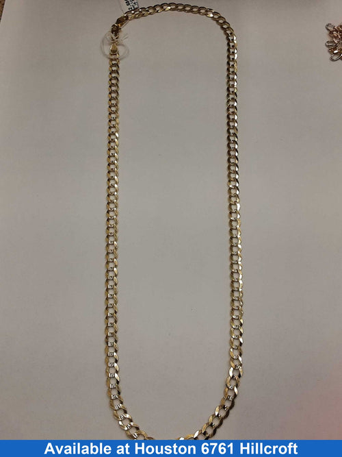 Cuban Link Chain - Yellow Gold 14k (.585) 18.9 grams 22 inch