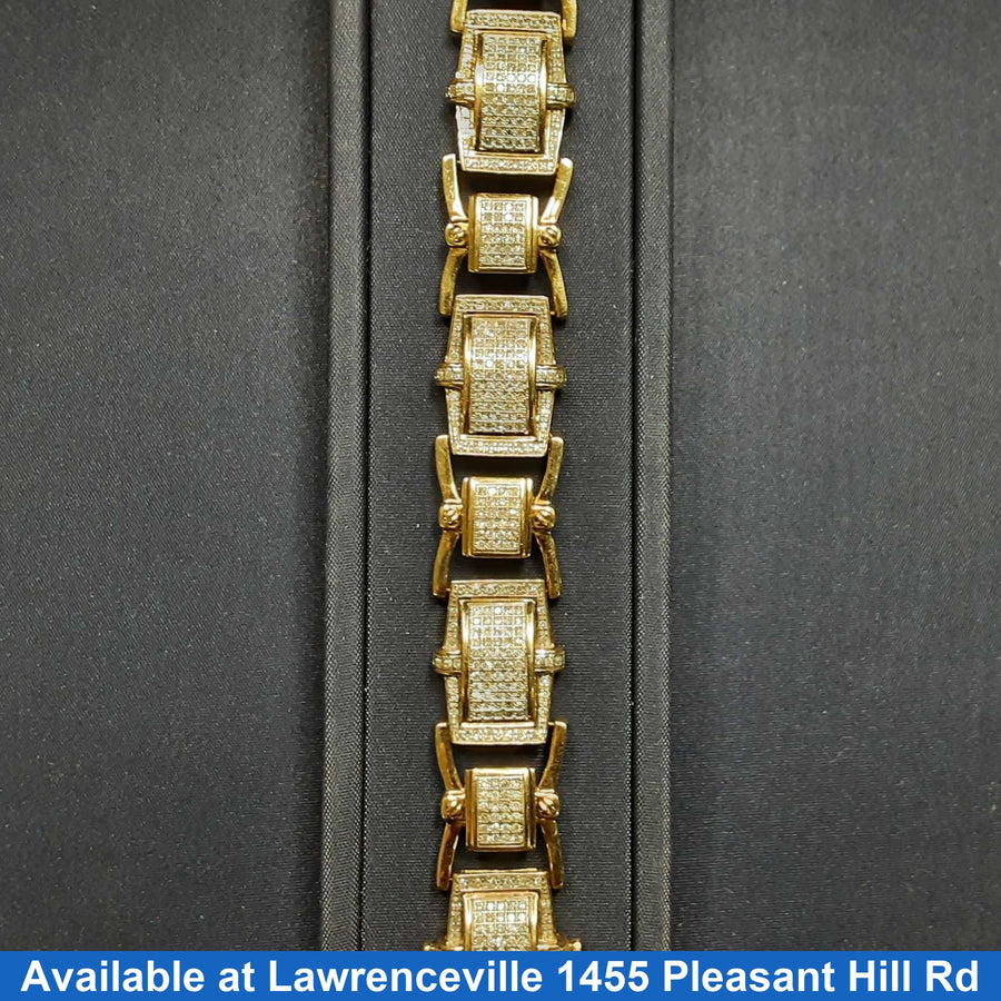 Bracelet - Yellow Gold 10k (.417) 33.8 grams 8 inch