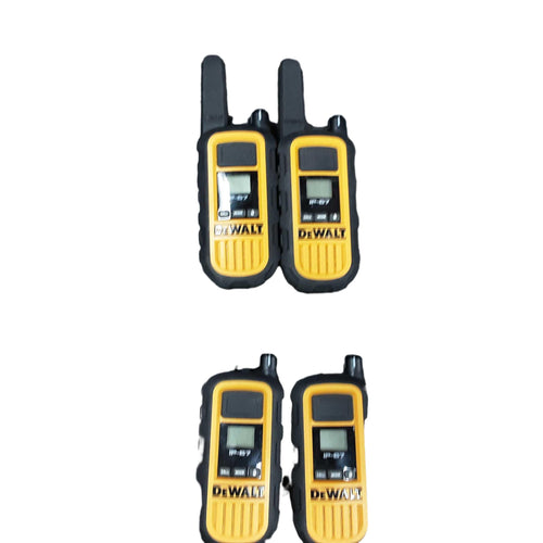 Dewalt Ip-67 Yellow Walkie Talkie