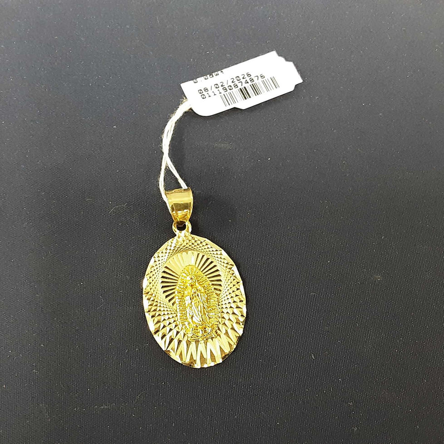 Religious Pendant - Yellow Gold 10k (.417) 3.4 grams