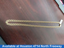 Cuban Link Chain - Yellow Gold 14k (.585) 26.3 grams 18 inch