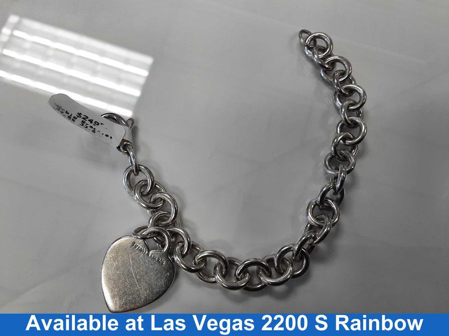 Cable Bracelet - Silver 33.6 grams 10 inch