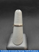 Ring - Wedding Band - Yellow Gold 14k (.585) 1.9 grams Size 6.5
