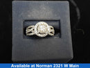 Women's Ring - White Gold 10k (.417) 5.9 grams Size 6
