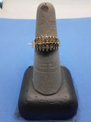 Women's Ring - Yellow Gold 14k (.585) 4.2 grams Size 20