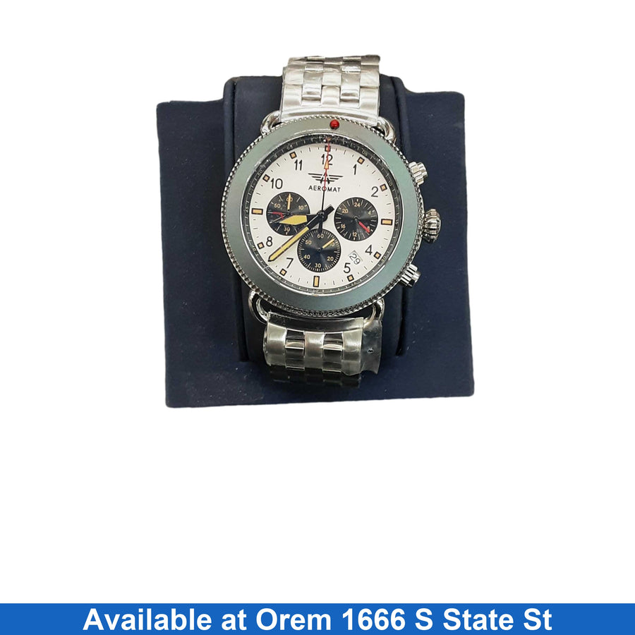 Aeromat Vdn-bs81903-13bs6304 White Regular Watch