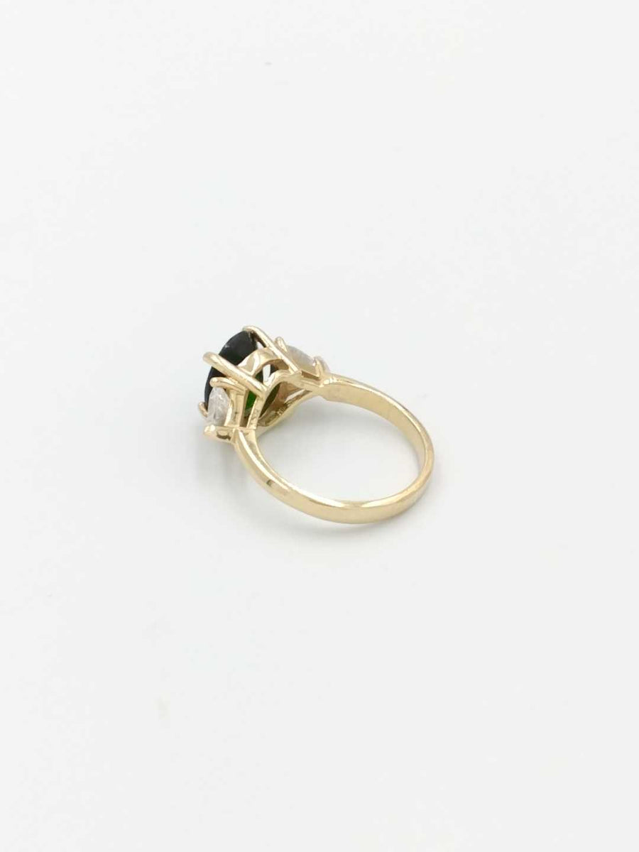Women's Ring - Yellow Gold 14k (.585) 4.3 grams Size 6