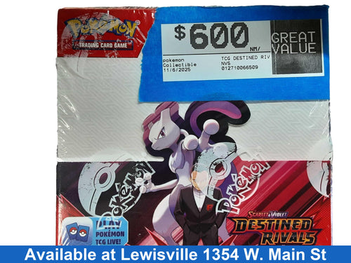 Pokemon Tcg Destined Rivals Black Other Collectible