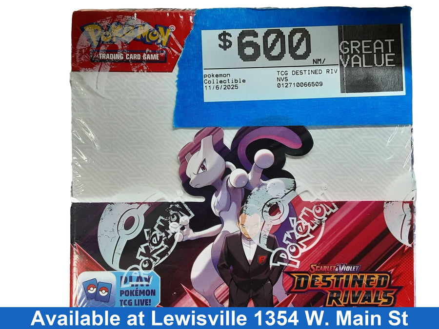 Pokemon Tcg Destined Rivals Black Other Collectible