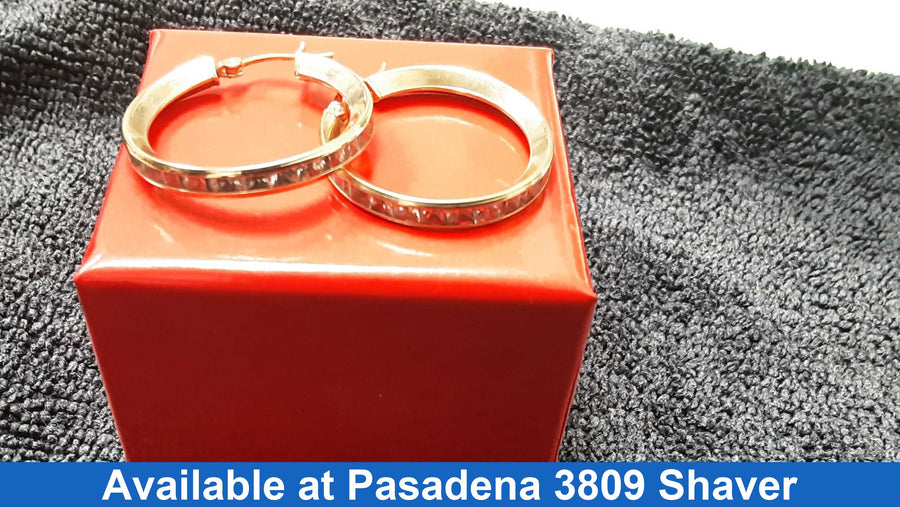 Hoop Earrings - Yellow Gold 10k (.417) 3.9 grams