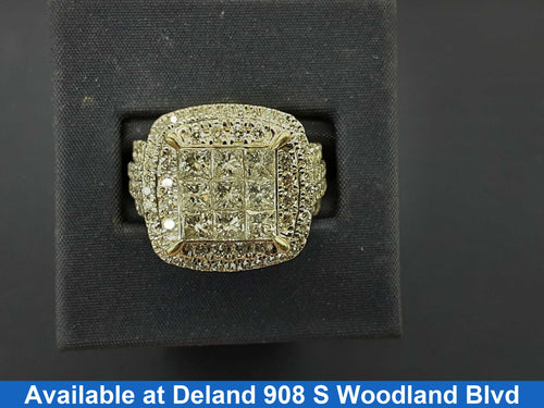 Ring - Engagement Set - White Gold 10k (.417) 8.2 grams Size 9.5