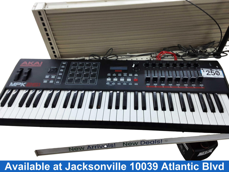Akai Mpk261 Black Midi Keyboard Controller