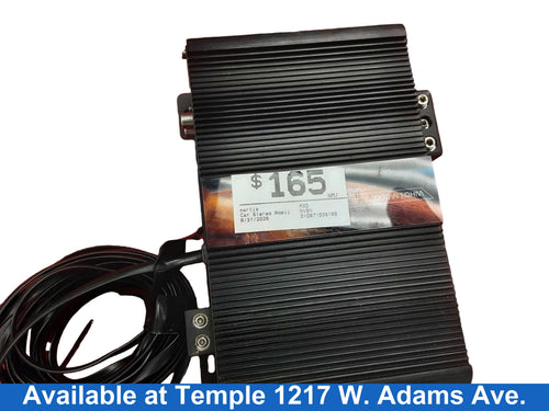 Martis Mxd Black Car Audio Amplifier