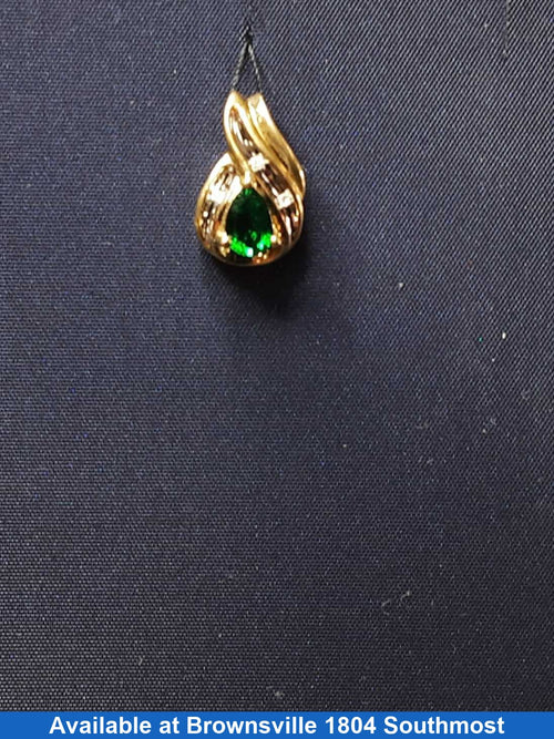 Diamond Pendant - Yellow Gold 10k (.417) 1.2 grams
