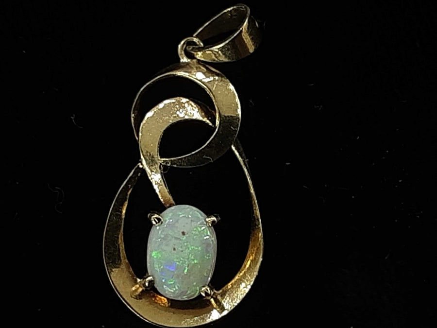 Nugget Pendant - Yellow Gold 14k (.585) 1.1 grams
