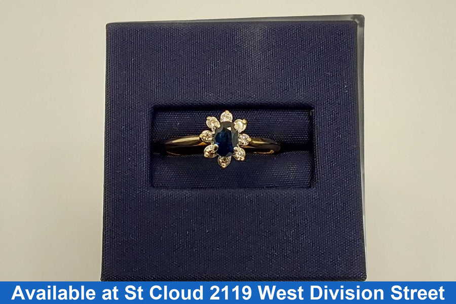 Women's Ring - Yellow Gold 14k (.585) 1.9 grams Size 7.5