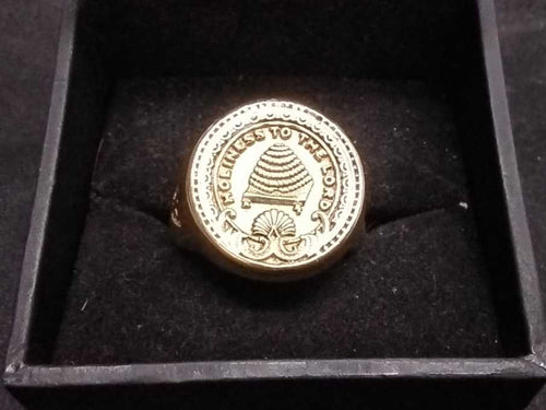Men's Ring - Yellow Gold 10k (.417) 45.2 grams Size 20