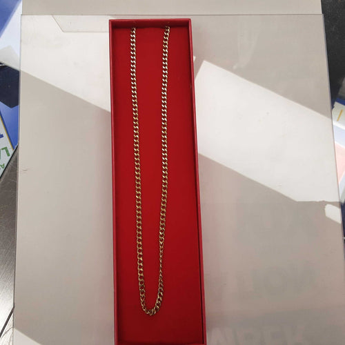 Cuban Link Chain - Yellow Gold 14k (.585) 11.9 grams 18 inch