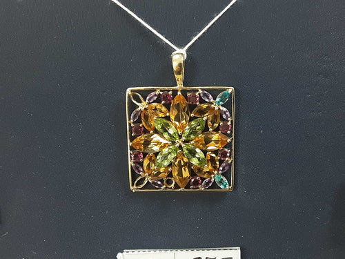 Diamond Pendant - Yellow Gold 10k (.417) 7.2 grams