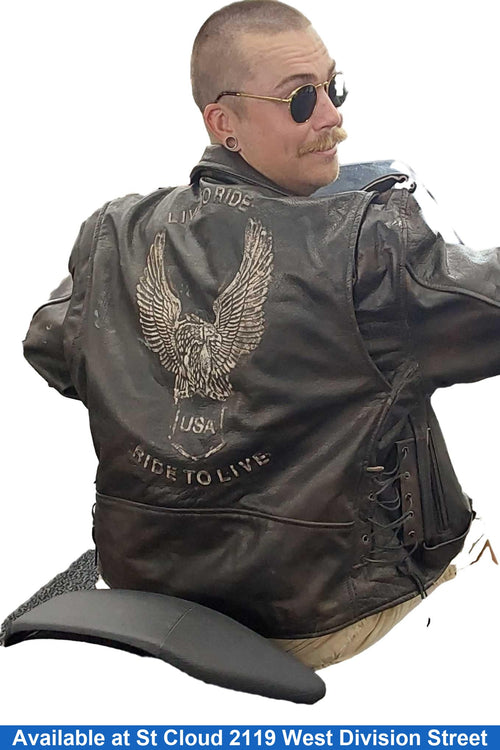 Harleydavidson Brown Leather Brown