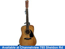 Fender Dg8s Nat Brown Acoustic / Electric Classic Guitar