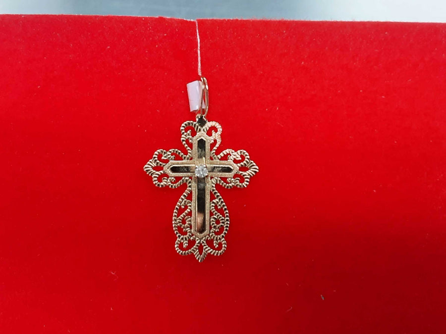 Religious Pendant - Yellow Gold 14k (.585) 0.5 grams