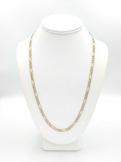 Figaro Chain - Yellow Gold 10k (.417) 16.2 grams 28 inch