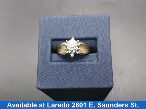Women's Ring - Yellow Gold 10k (.417) 2.9 grams Size 6