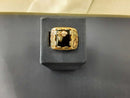 Men's Ring - Tricolor Gold 10k (.417) 11.2 grams Size 13