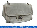 Coach Cream Coach Purse White Purse / Handbag