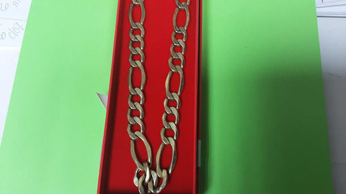 Figaro Chain - Yellow Gold 10k (.417) 35.8 grams 23 inch
