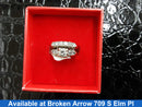 Women's Ring - White Gold 14k (.585) 4.2 grams Size 20