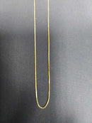 Box Chain - Yellow Gold 14k (.585) 1.6 grams 16 inch
