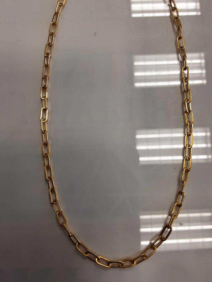 Link Chain - Yellow Gold 22k (.917) 15.1 grams 18 inch