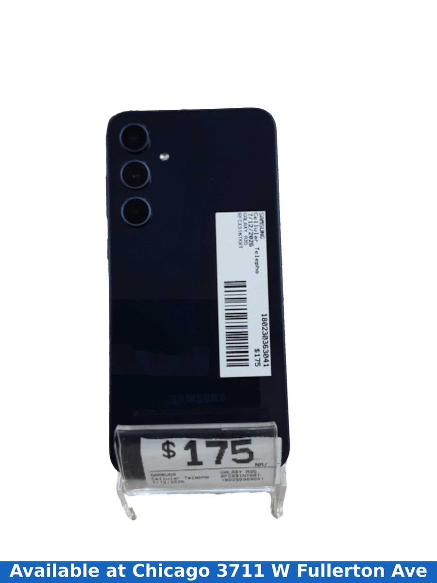 Samsung Galaxy A35 Black Regular Mobile Phone