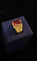 Men's Ring - Yellow Gold 14k (.585) 9.8 grams Size 8