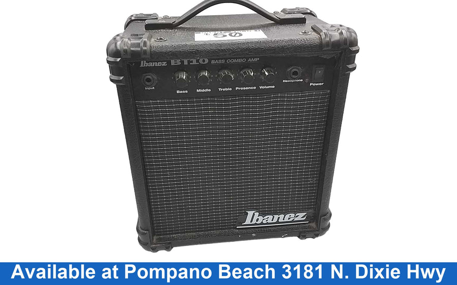 Ibanez Bt10 Black Guitar Amplifier