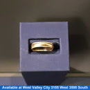 Ring - Wedding Band - Yellow Gold 14k (.585) 2.4 grams Size 20