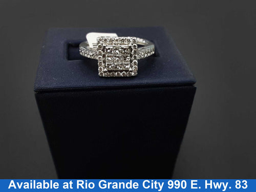 Women's Ring - White Gold 14k (.585) 4.7 grams Size 8
