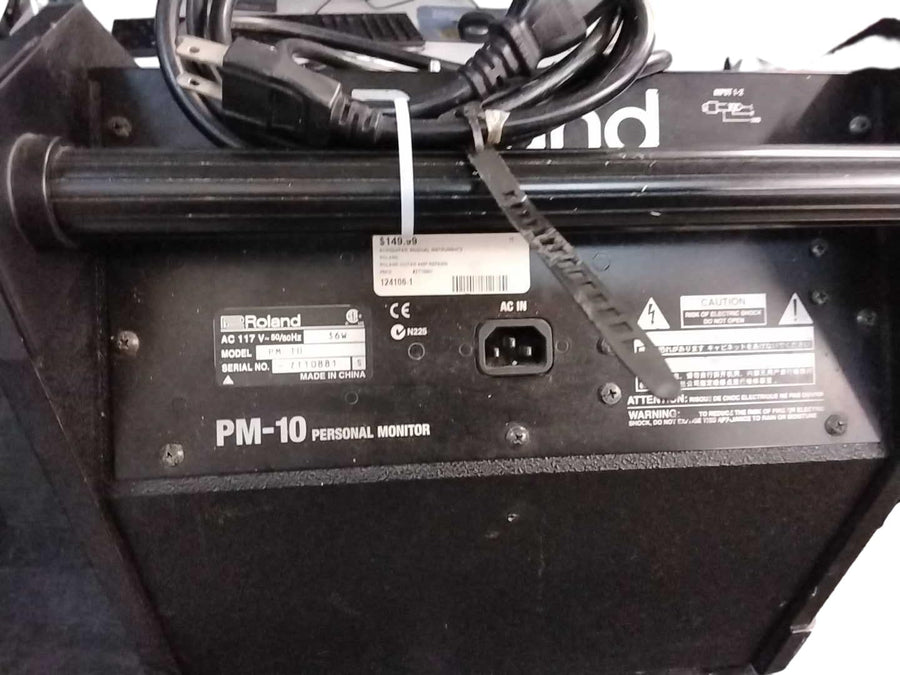 Roland Pm-10 Black Guitar Amplifier