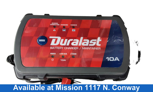 Duralast Bc10dl Black Battery Charger