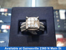 Women's Ring - White Gold 14k (.585) 6.6 grams Size 8