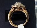 Ring - Engagement Set - Engagement Set Yellow Gold 10k (.417) 5.4 grams Size 6.5
