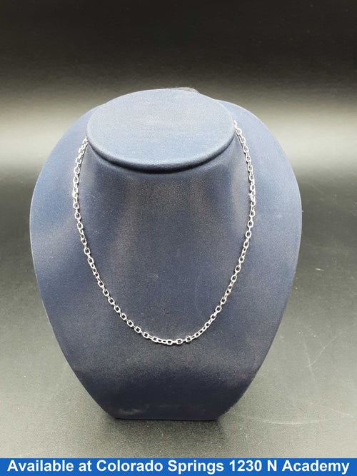 Chain - White Gold 14k (.585) 7.8 grams 30 inch