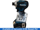 Makita Xdt19 Blue Cordless Impact Drill