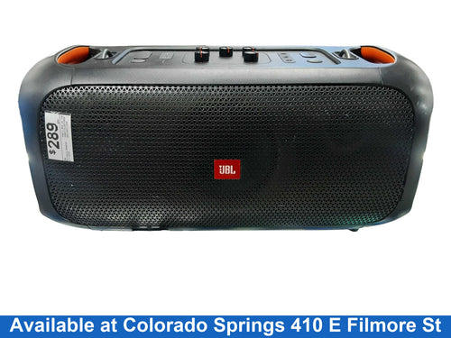 Jbl Party Box On The Go Black Portable Speaker